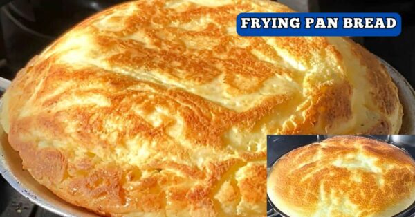 Fluffy Skillet Bread: A simple recipe with just a few ingredients, perfect for your morning or snack time