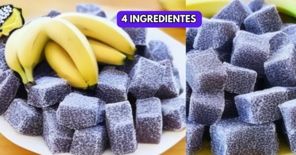 Homemade Banana Sweet with 4 Ingredients