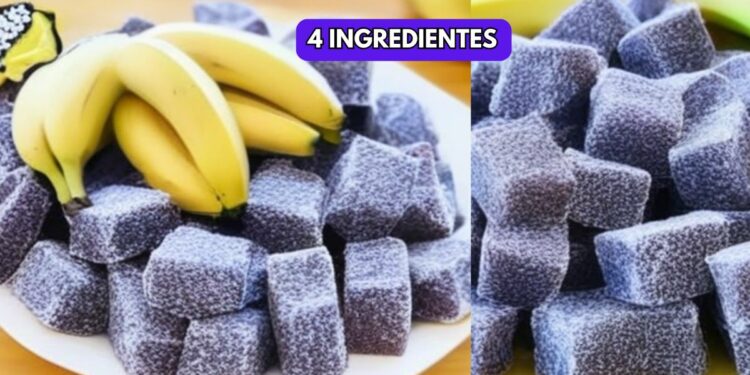 Homemade Banana Sweet with 4 Ingredients