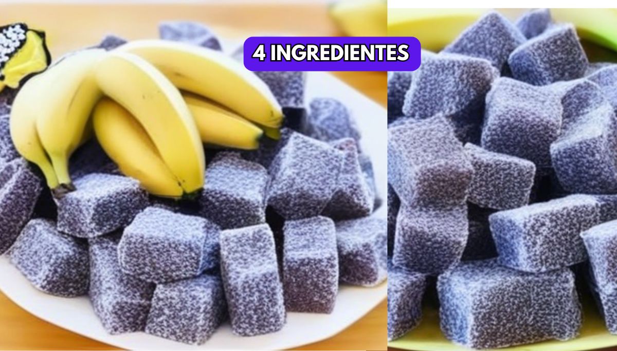 Homemade Banana Sweet with 4 Ingredients