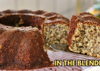 Banana and Oat Cake Recipe in the Blender, in 35 minutes