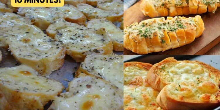 Garlic Bread with Mayonnaise