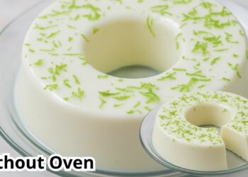 Lemon Pudding in the Blender and Without the Oven, Mega Creamy