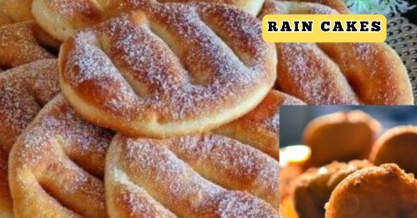 Homemade rain cakes