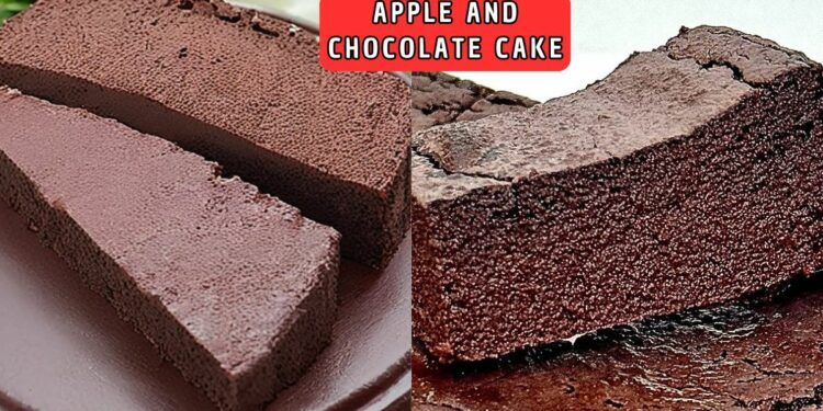 Apple and Chocolate Cake