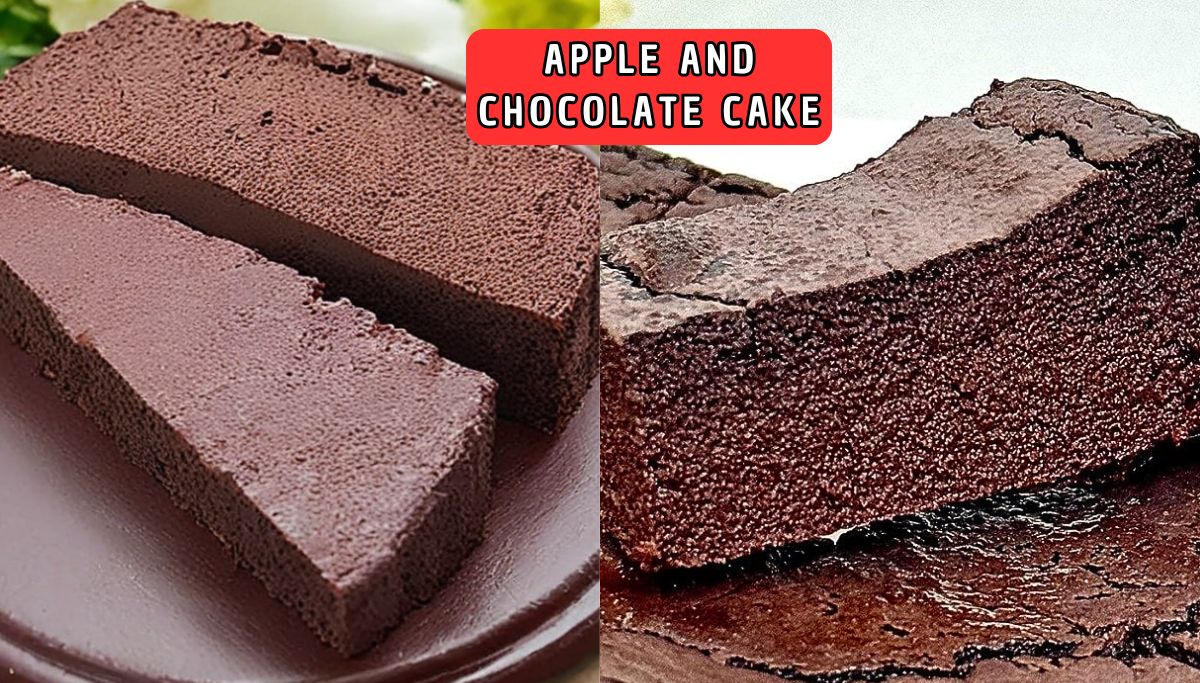 Apple and Chocolate Cake