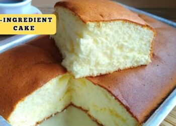 Condensed milk cotton cake