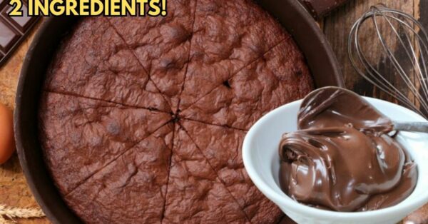 Nutella Cake Recipe with 2 Simple ingredients, in just a Few Minutes