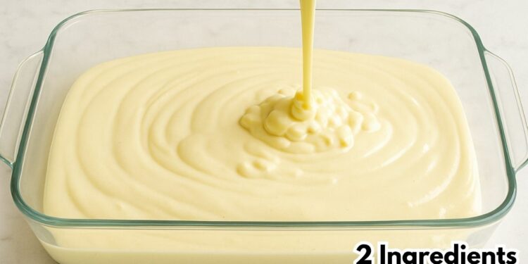 Quick 2-ingredient Dessert Made Easy in a Blender