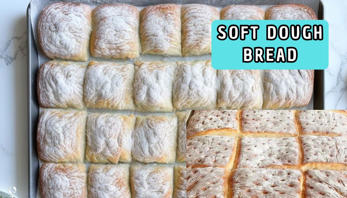 Homemade Soft Dough Bread Recipe