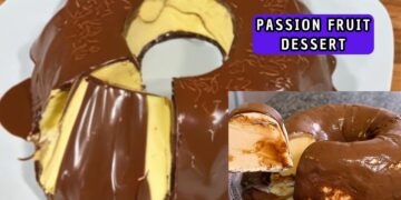 Creamy Passion Fruit Ice Cream