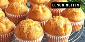 Lemon Yogurt Muffins