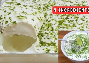 Lime Mousse with 4 Ingredients