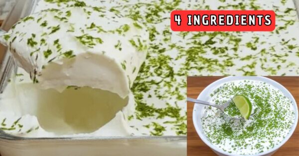 Lime Mousse with 4 Ingredients