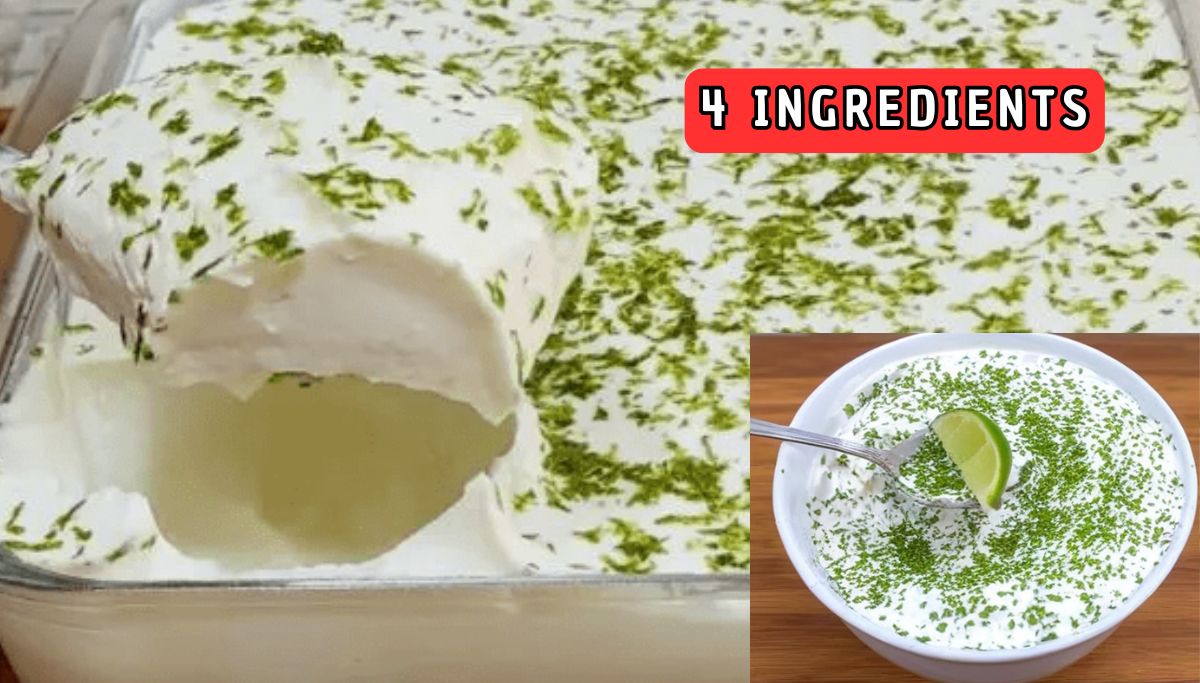 Lime Mousse with 4 Ingredients