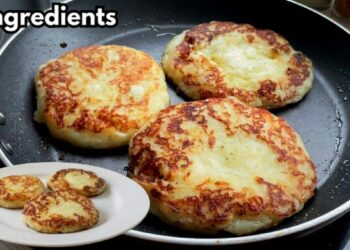 Cheesy Mashed Potato Patties