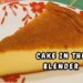 Wheat-Free Cake in a Blender
