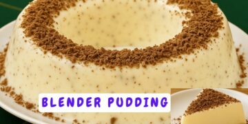 Prestígio Pudding Made in a Blender