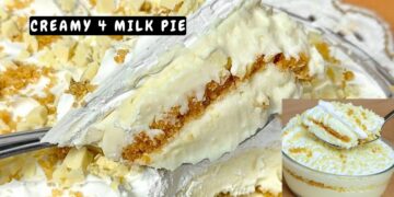 Creamy Pie with a Special 4-Milk Cream