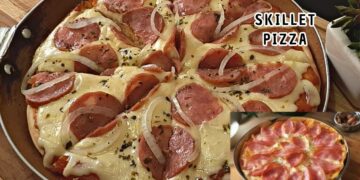 Skillet Pizza Without Oven