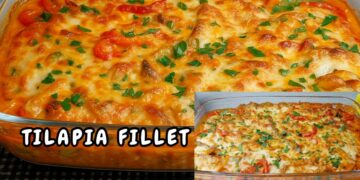 Au Gratin Tilapia Fillet