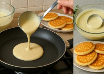 10-Minute Apple Oat Pancakes for Snacking