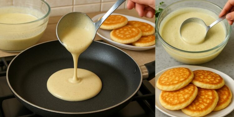 10-Minute Apple Oat Pancakes for Snacking