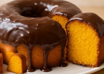 Blender Carrot Cake with Chocolate Frosting, in 40 minutes