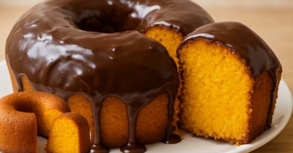 Blender Carrot Cake with Chocolate Frosting, in 40 minutes