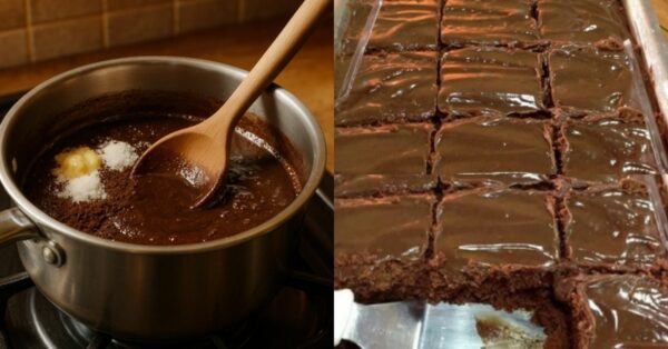 Chocolate Cake with Chocolate Sauce, Super Creamy