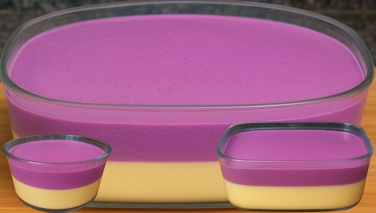 Creamy Passion Fruit and Grape Layered Dessert – Easy and Elegant, in minutes