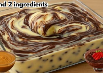 Dessert Recipes 3 and 2 ingredients, in 15 minutes
