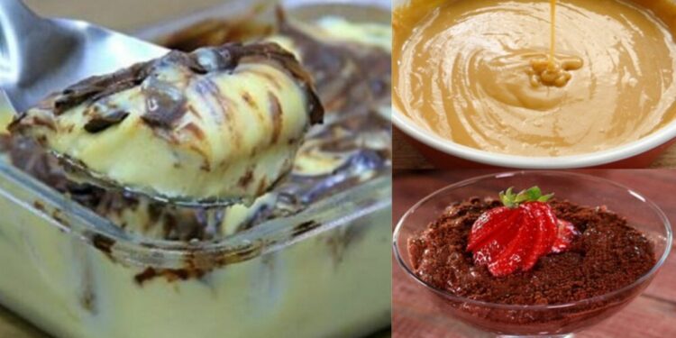 Dessert Recipes: 3 and 2 ingredients, in 15 minutes