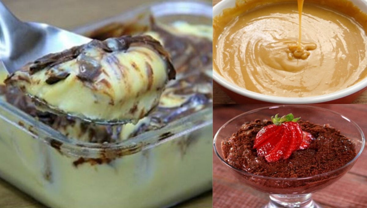 Dessert Recipes: 3 and 2 ingredients, in 15 minutes