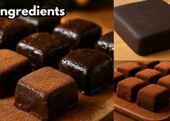 Easy 2-Ingredient Chocolate Dessert Without Dairy and Gelatin, in 10 minutes