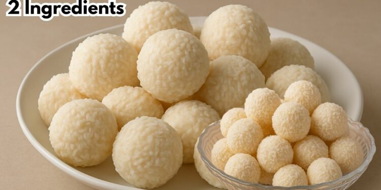 Easy Coconut Balls with Sweetened Condensed Milk – 2 Ingredients, No Bake & Budget-Friendly