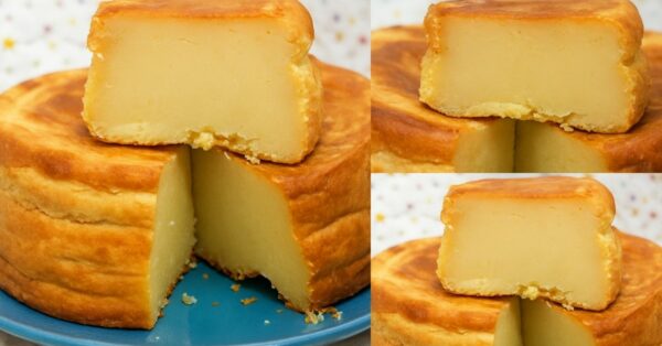 Milk Cake in the Blender Without Yeast, Super Creamy