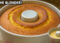 Simple and Fluffy Cornstarch Cake in the Blender, in 30 minutes