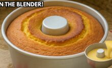 Simple and Fluffy Cornstarch Cake in the Blender, in 30 minutes