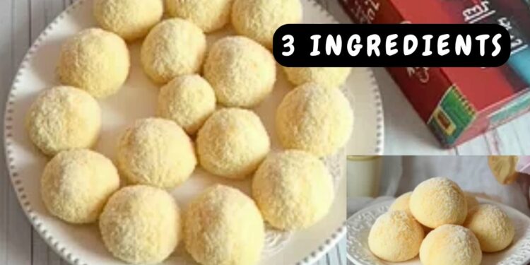 Coconut Cookies with 3 Ingredients: Simple, Healthy, and Flour-Free