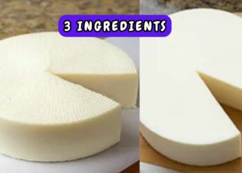 fresh cheese with 3 ingredients