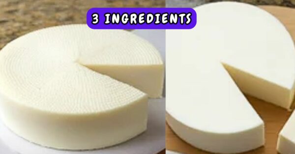 fresh cheese with 3 ingredients