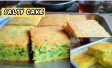 Salted Cake in a Blender