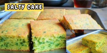 Salted Cake in a Blender