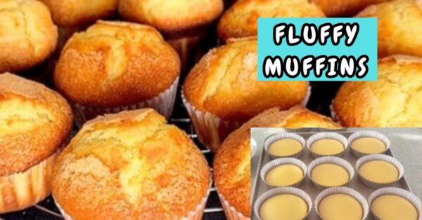 Fluffy muffins that melt in your mouth
