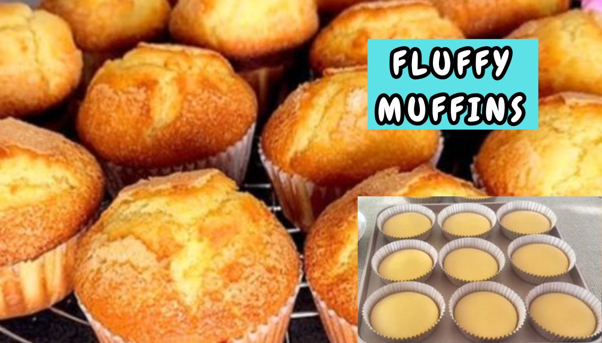 Fluffy muffins that melt in your mouth