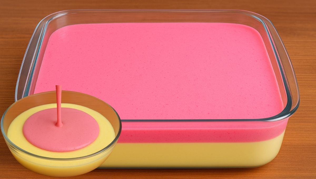 2-Ingredient Layered Dessert (Lemon and Strawberry): Easy and Ecnomid Recipe