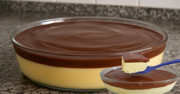 2-Layer Passion Fruit & Chocolate Dessert – Easy & Irresistible