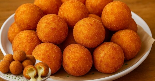 Crispy Cheese Balls with 3 Ingredients – Quick Snack Ready in Minutes