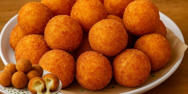 Crispy Cheese Balls with 3 Ingredients – Quick Snack Ready in Minutes